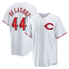 Cincinnati Reds #44 Elly De La Cruz White Puhics Alternate 2 Replica Jersey