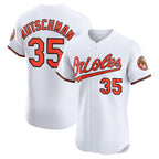 Baltimore Orioles #35 Adley Rutschman White Puhics Home Elite Jersey