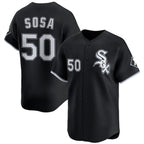 Chicago White Sox #50 Lenyn Sosa Black Puhics 2025 Alternate Limited Stitched Jersey