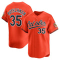 Baltimore Orioles #35 Adley Rutschman Orange Puhics 2nd Alternate Limited Player Jersey