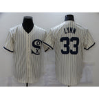 Chicago White Sox #33 Lance Lynn 2021 Cream Puhics Field of Dreams Name Cool Base Stitched Jersey
