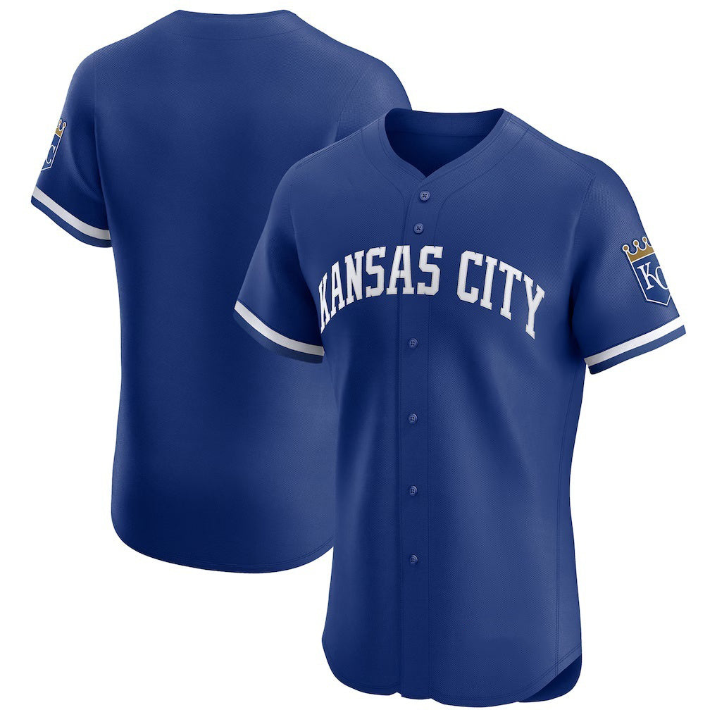 Kansas City Royals Royal Puhics Alternate Vapor Premier Elite Patch Jersey