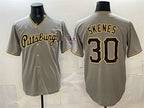 Pittsburgh Pirates #30 Paul Skenes Gray Puhics Limited Stitched Jersey