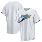 Tampa Bay Rays White Puhics Home Replica Team Jersey