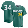 Boston Red Sox #34 David Ortiz Green Puhics 2025 City Connect Limited Stitched Jersey