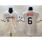 Houston Astros #6 Jake Meyers White Puhics 2025 City Connect Limited Stitched Jersey