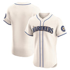 Seattle Mariners Cream Puhics Alternate Elite Jersey