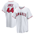 Los Angeles Angels #44 Ben Joyce White Puhics Home Replica Jersey