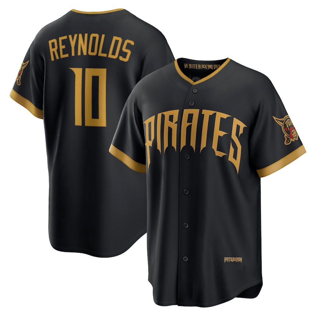 Pittsburgh Pirates #10 Bryan Reynolds Black Puhics 2026 City Connect Stadium Jersey