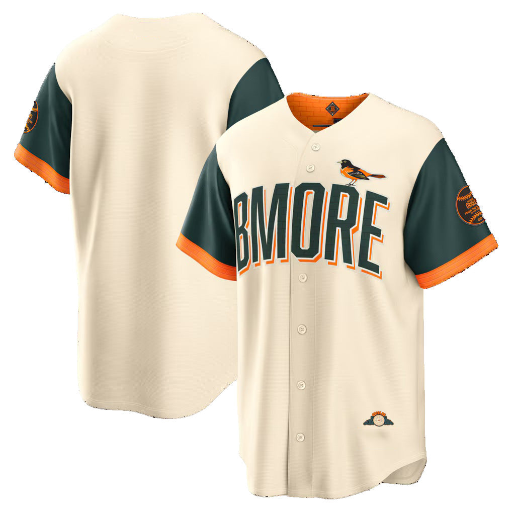 Baltimore Orioles Natural Puhics 2026 City Connect Stadium Jersey