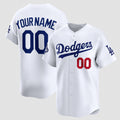 Custom Los Angeles Dodgers ACTIVE PLAYER White Puhics 2025 Champions Stitched Jersey