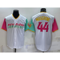 San Diego Padres #44 Joe Musgrove White Puhics 2022 City Connect Cool Base Stitched Jersey
