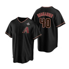 Arizona Diamondbacks #40 Madison Bumgarner Black Puhics 2023 World Series Cool Base Stitched Jersey