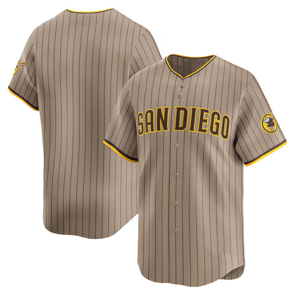 San Diego Padres Khaki Puhics Alternate Limited Jersey