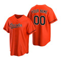 Custom Baltimore Orioles Orange Puhics 2020 Stitched Cool Base Jersey