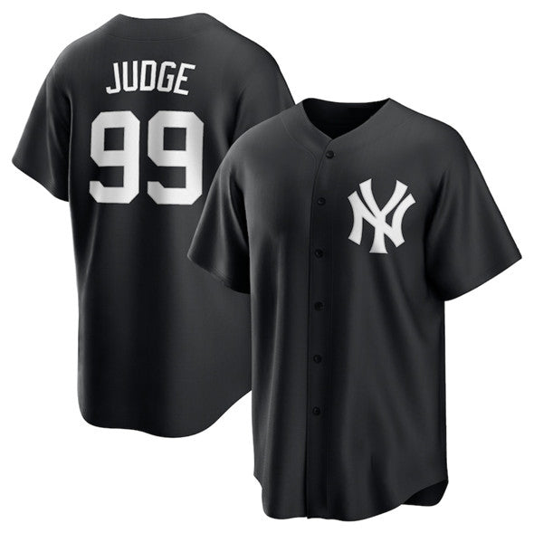New York Yankees #99 Aaron Judge Black Puhics Lights Out Limited Stitched Jersey