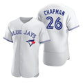 Toronto Blue Jays #26 Matt Chapman White Puhics Flex Base Stitched Jersey
