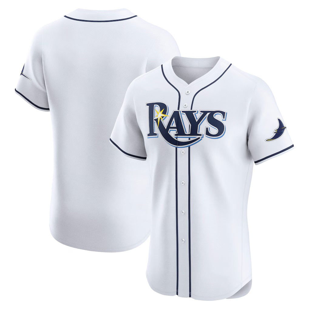 Tampa Bay Rays White Puhics Home Elite Jersey